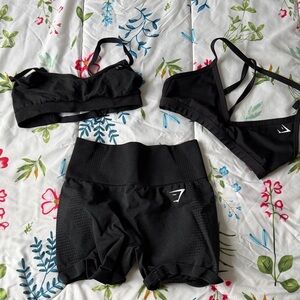 black Gym Shark bundle